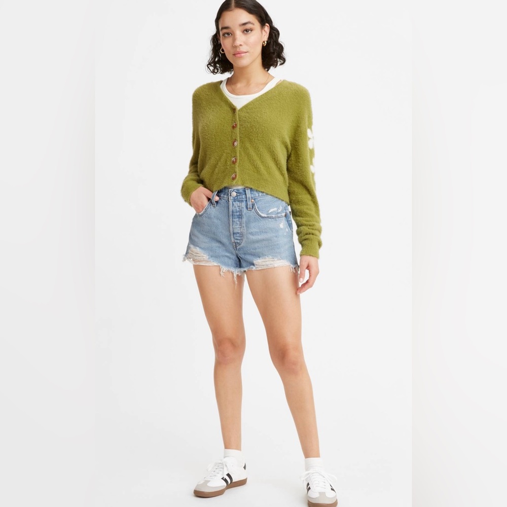 NWT Levis 501 High Rise Shorts - Size 29